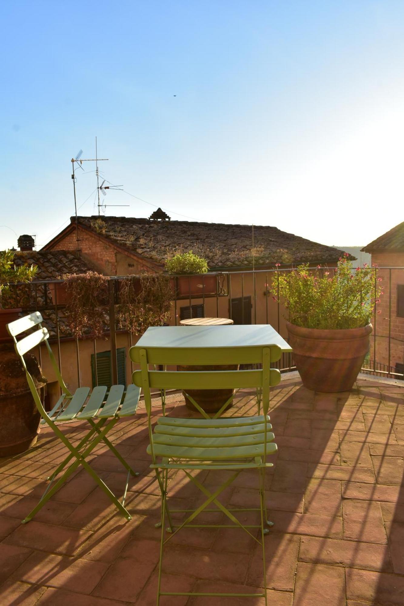 Il Terrazzino, Piccolo Loft In Montepulciano Exterior foto