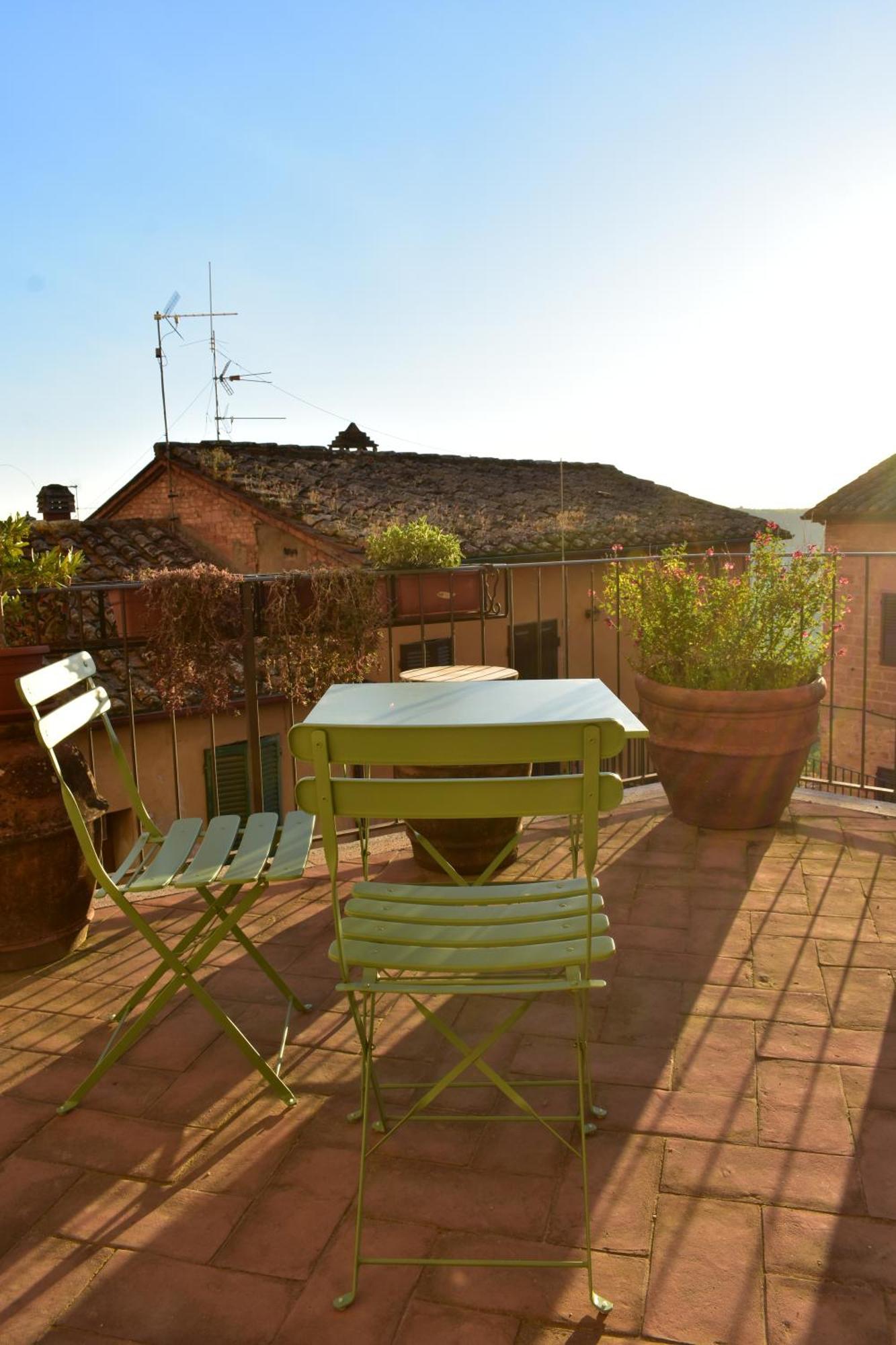 Il Terrazzino, Piccolo Loft In Montepulciano Exterior foto