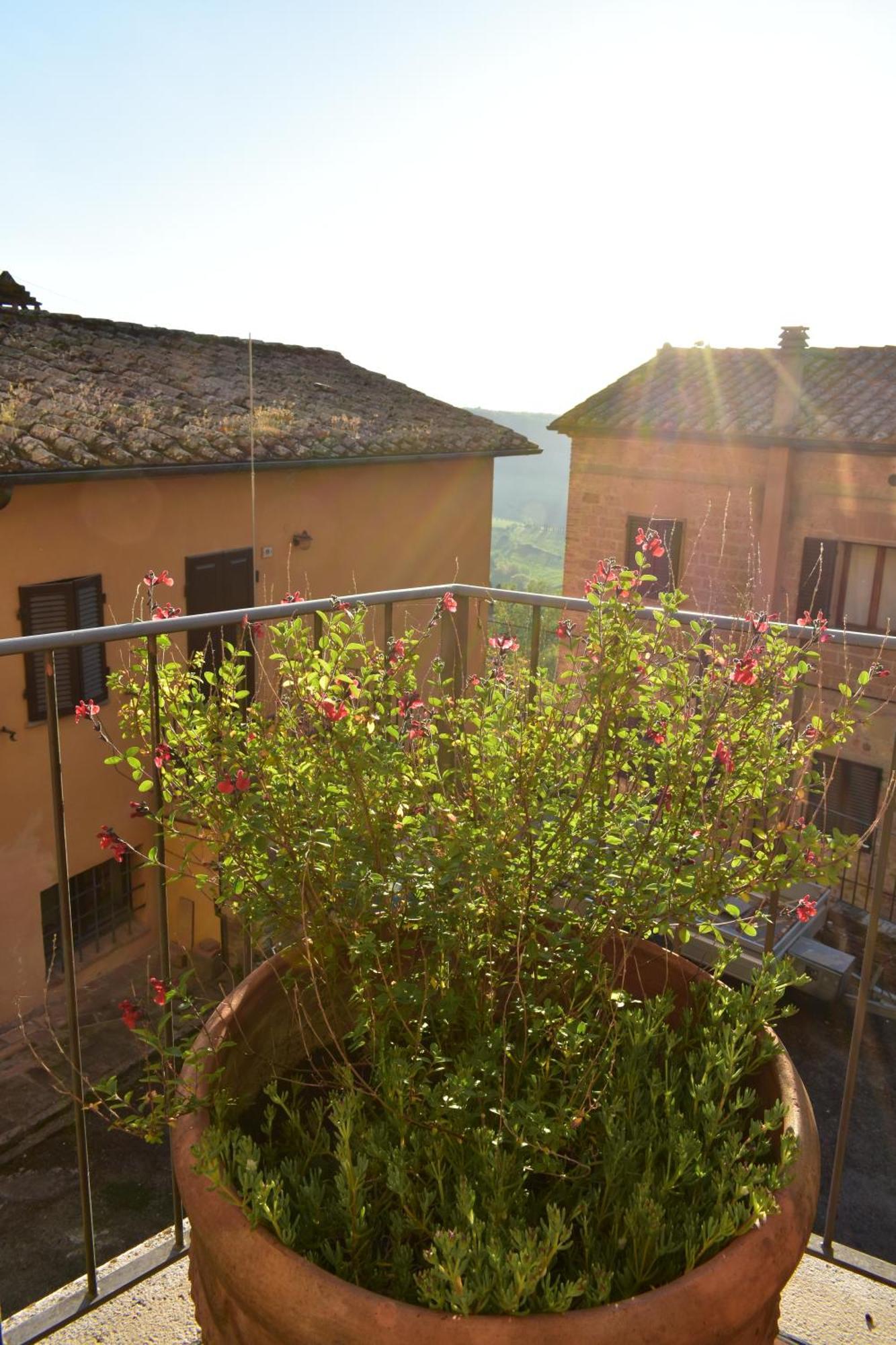 Il Terrazzino, Piccolo Loft In Montepulciano Exterior foto